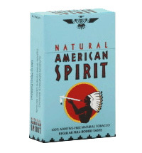 NATURAL　AMERICAN SPIRIT アメスピ ターコイズ  BOX 5～50カートン